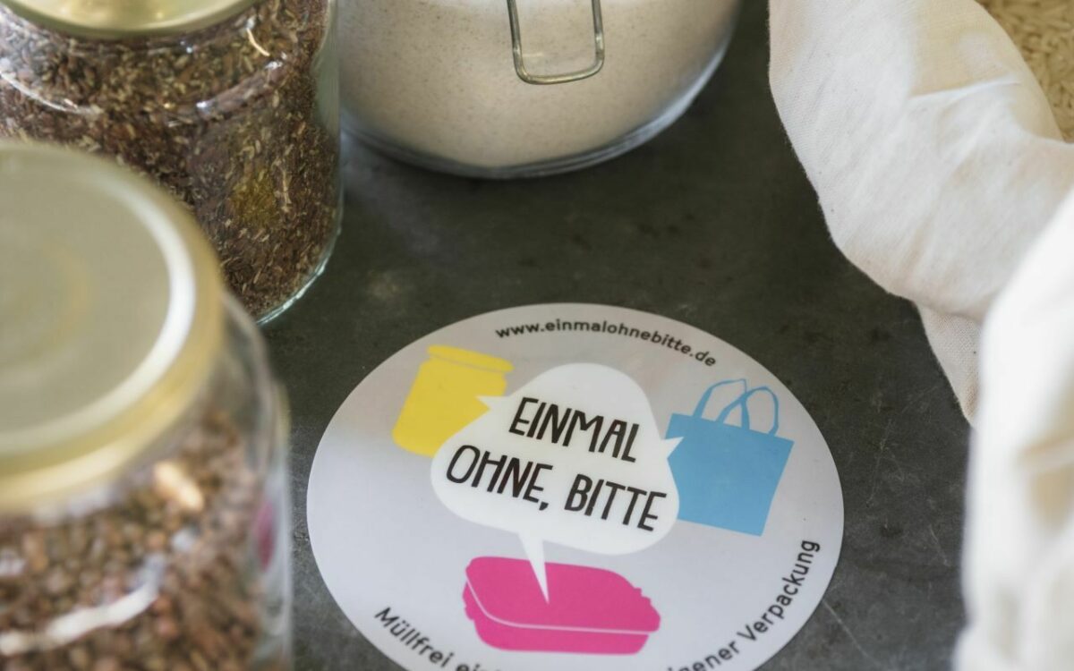 Label Einmal ohne bitte Kampagne Label Einmal ohne bitte Kampagne